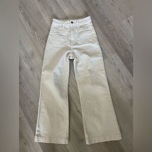 Rollas jeans. Size 26. High rise, wide leg. 27” inseam.  Like new